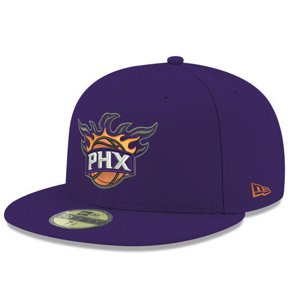 Phoenix Suns New Era 2021 NBA Finals Bound Sidepatch 59FIFTY Fitted Hat - Purple