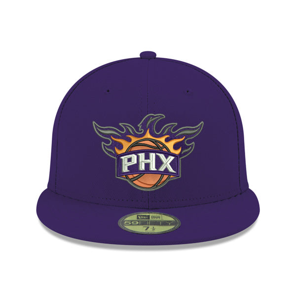 Phoenix Suns New Era 2021 NBA Finals Bound Sidepatch 59FIFTY Fitted Hat - Purple