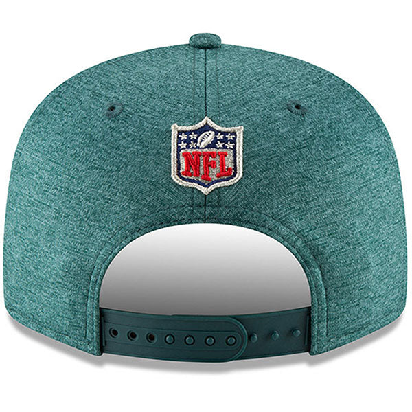 Philadelphia Eagles New Era 2018 NFL Sideline Road Official 9Fifty Snapback Hat