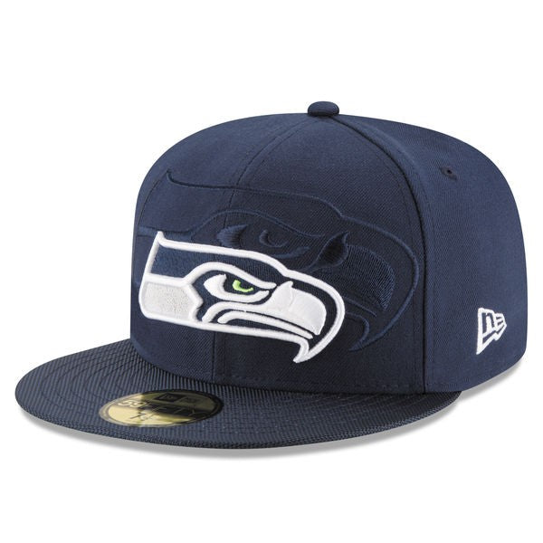 Seattle Seahawks 2016 NFL SIDELINE Official Fitted 59Fifty New Era Hat