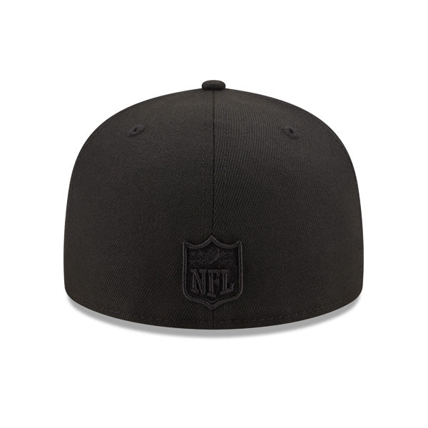 Dallas Cowboys Black on Black BOB Exclusive New Era 59Fifty Fitted Hat