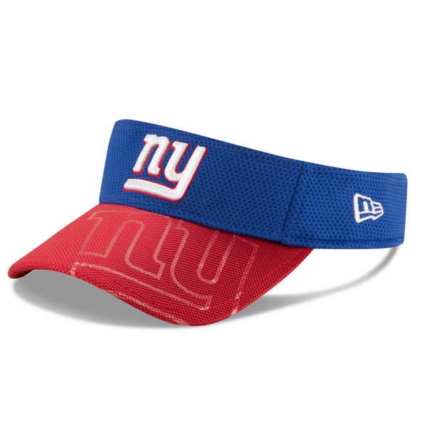 New York Giants New Era 2016 NFL Official SIDELINE Visor