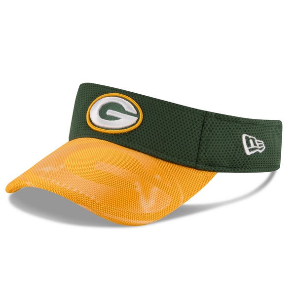 Green Bay Packers New Era 2016 NFL Official SIDELINE Visor