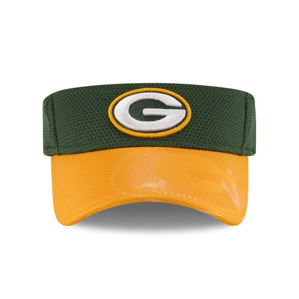 Green Bay Packers New Era 2016 NFL Official SIDELINE Visor