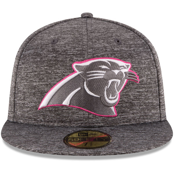 Carolina Panthers New Era 2016 NFL Breast Cancer Awareness (BCA) Sideline 59FIFTY Fitted Hat