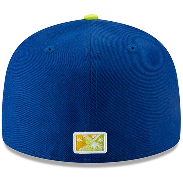 Chattanooga Lookouts (Montañas de) New Era Copa de la Diversion (FUN CUP) 59FIFTY Fitted Hat - Royal/Lime