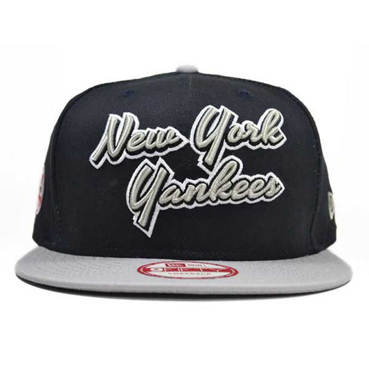 New York Yankees SLANT FRONT SNAPBACK 9Fifty New Era MLB Hat = Med/Large
