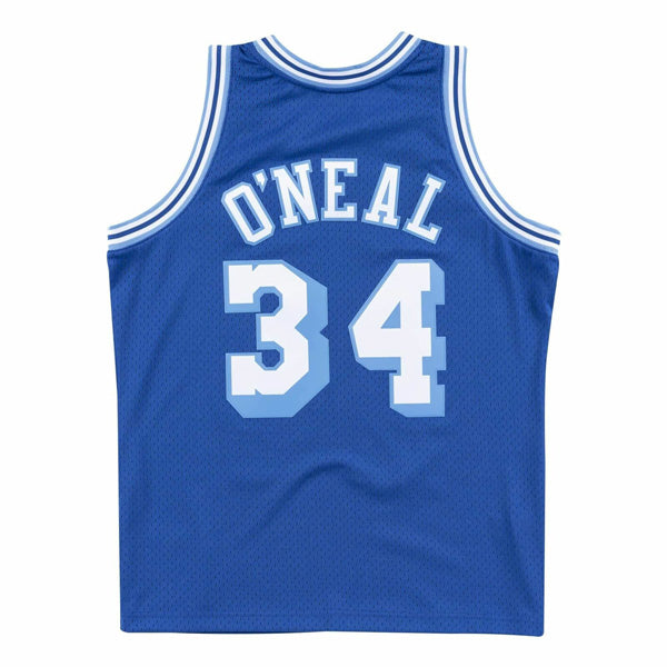 Shaquille O'neal Los Angeles Lakers 1996-97 Mitchell & Ness HWC Swingman Jersey - Blue