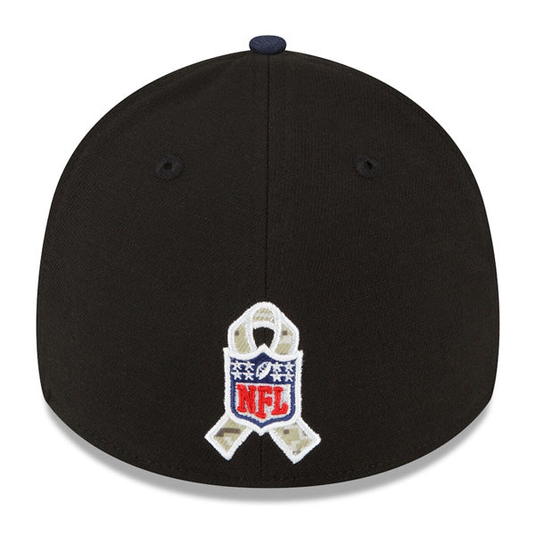 Dallas Cowboys New Era 2022 Salute To Service 39THIRTY Flex Hat - Black/Navy