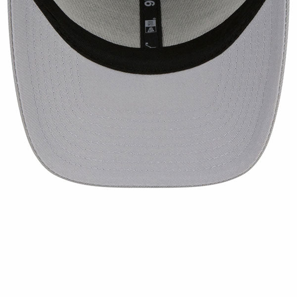 Houston Astros New Era 2021 American League Champions Locker Room 9FORTY Adjustable Hat - Gray/Black