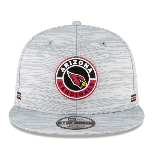 Arizona Cardinals New Era 2020 NFL Sideline Official 9FIFTY Snapback Hat - Gray