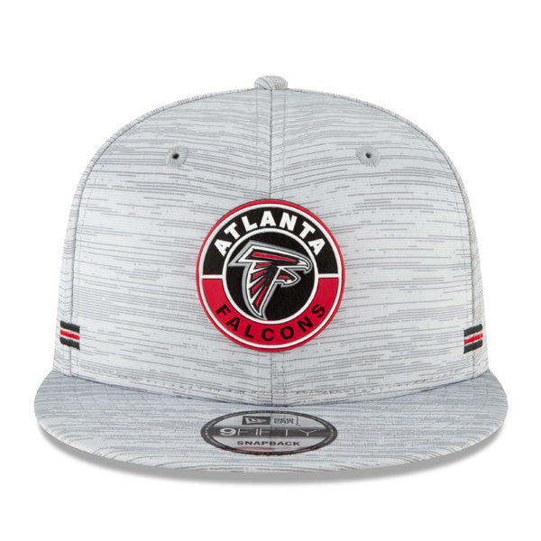 Atlanta Falcons New Era 2020 NFL Sideline Official 9FIFTY Snapback Hat - Gray