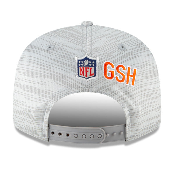 Chicago Bears New Era 2020 NFL Sideline Official 9FIFTY Snapback Hat - Gray