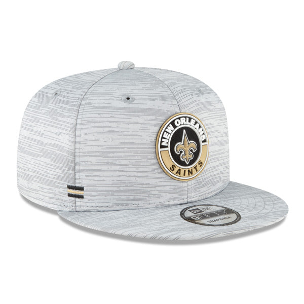 New Orleans Saints New Era 2020 NFL Sideline Official 9FIFTY Snapback Hat - Gray