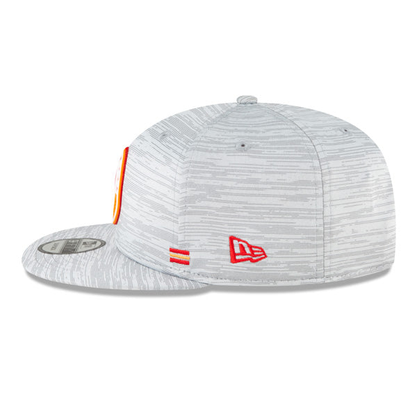 Tampa Bay Buccaneers New Era 2020 NFL Sideline Official 9FIFTY Snapback Hat - Gray