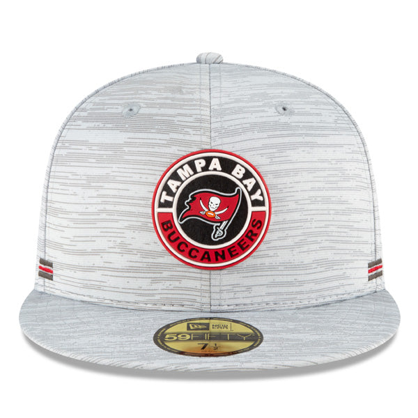 Tampa Bay Buccaneers New Era 2020 NFL Official Sideline 59FIFTY Fitted Hat - Gray