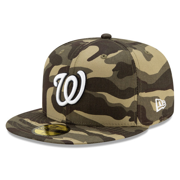 Washington Nationals New Era 2021 Armed Forces Day On-Field 59FIFTY Fitted Hat - Camo