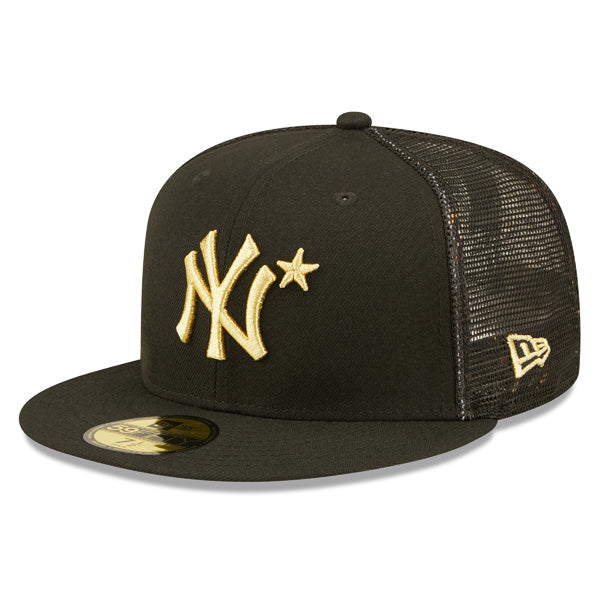 New York Yankees New Era 2022 MLB All-Star Game On-Field 59FIFTY Fitted Hat - Black/Gold