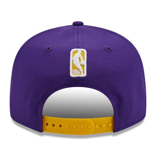 Los Angeles Lakers New Era NBA THROWBACK STRIKE 9Fifty Snapback Hat - Purple