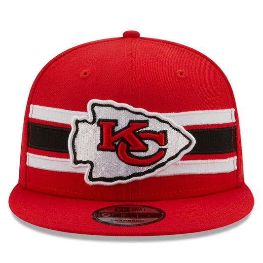 Kansas City Chiefs New Era NFL THROWBACK STRIKE 9Fifty Snapback Hat -Red