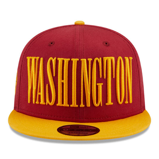 Washington Football Team New Era TEAM TITLE 9FIFTY Snapback Hat