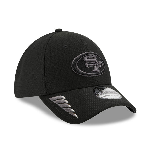 San Francisco 49ers NFL New Era Rush 39THIRTY Flex Hat - Black