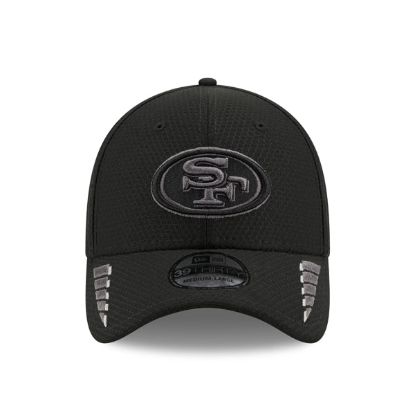 San Francisco 49ers NFL New Era Rush 39THIRTY Flex Hat - Black