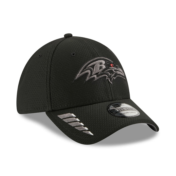 Baltimore Ravens NFL New Era Rush 39THIRTY Flex Hat - Black