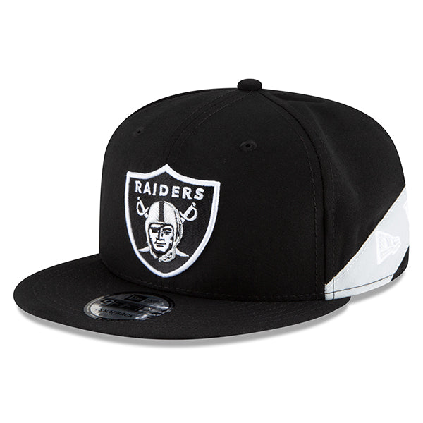 Las Vegas Raiders New Era REAR-HIT 9Fifty Snapback NFL Hat - Black/Gray