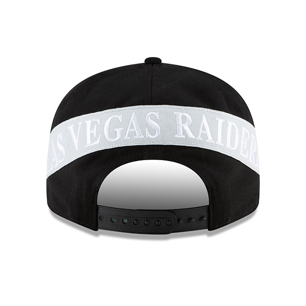 Las Vegas Raiders New Era REAR-HIT 9Fifty Snapback NFL Hat - Black/Gray