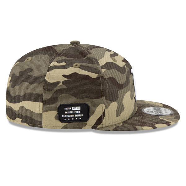 Boston Red Sox New Era 2021 Armed Forces Day 9FIFTY Snapback Hat - Camo