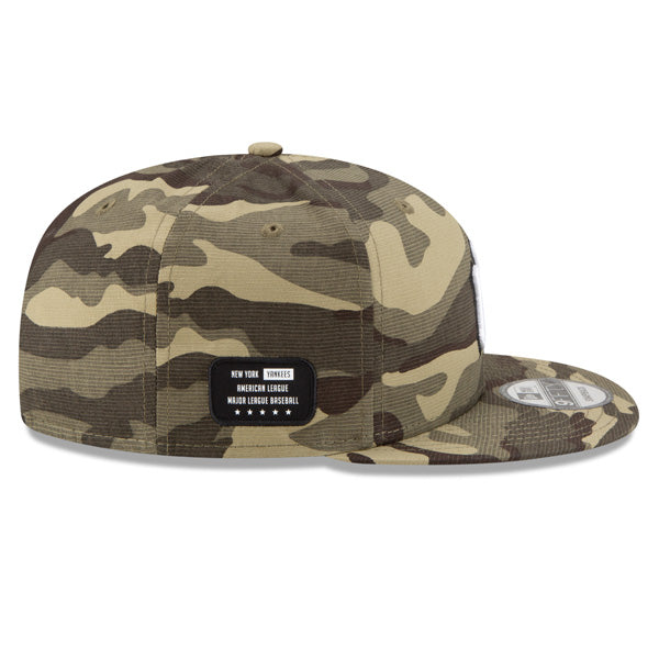 New York Yankees New Era 2021 Armed Forces Day 9FIFTY Snapback Hat - Camo