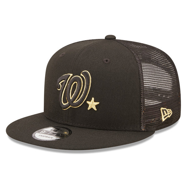 Washington Nationals New Era 2022 MLB All-Star Game 9FIFTY Snapback Adjustable Hat - Black/Gold