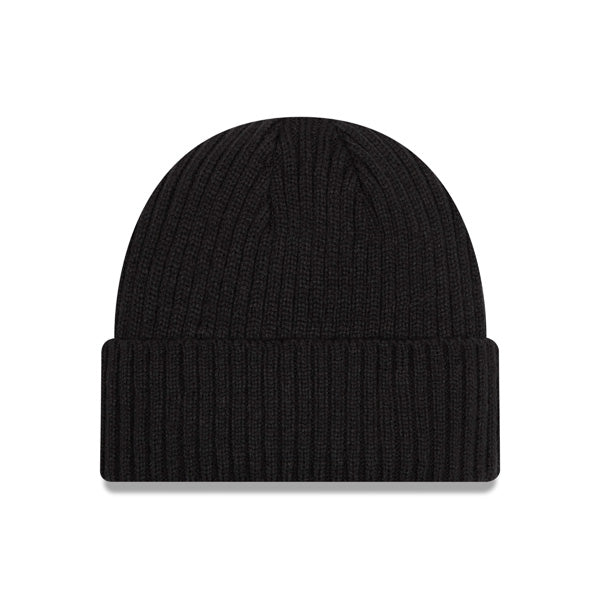 New York Giants New Era NFL Core Classic Pop Cuffed Knit Hat - Black