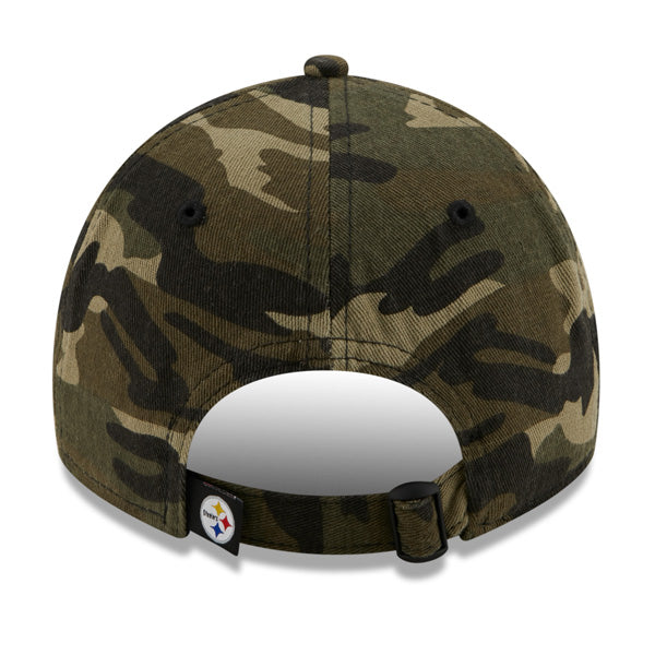 Pittsburgh Steelers New Era Core Classic 9TWENTY Adjustable Hat – Camo