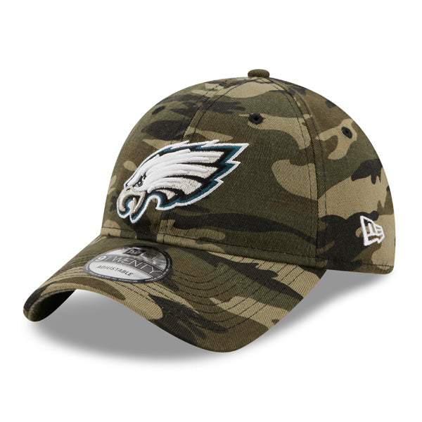 Philadelphia Eagles New Era Core Classic 9TWENTY Adjustable Hat – Camo