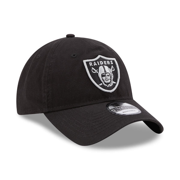 Las Vegas Raiders Team New Era Core Classic 9TWENTY Adjustable Hat – Black