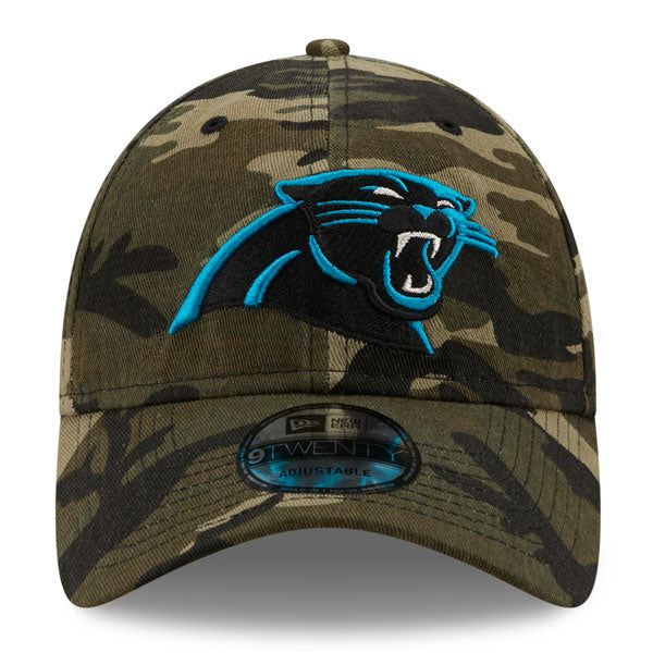 Carolina Panthers New Era Core Classic 9TWENTY Adjustable Hat – Camo