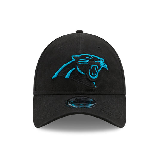 Carolina Panthers Team New Era Core Classic 9TWENTY Adjustable Hat – Black