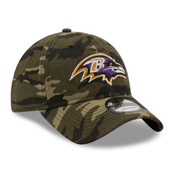 Baltimore Ravens New Era Core Classic 9TWENTY Adjustable Hat – Camo