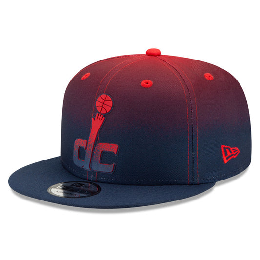 Washington Wizards New Era NBA 2021 Back Half 9FIFTY Snapback Hat - Red/Navy
