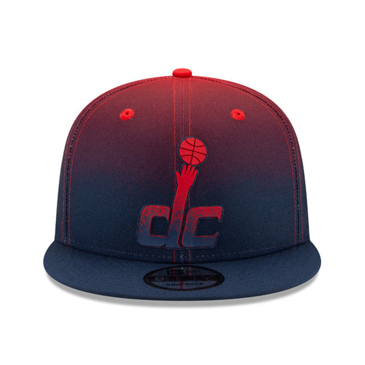 Washington Wizards New Era NBA 2021 Back Half 9FIFTY Snapback Hat - Red/Navy