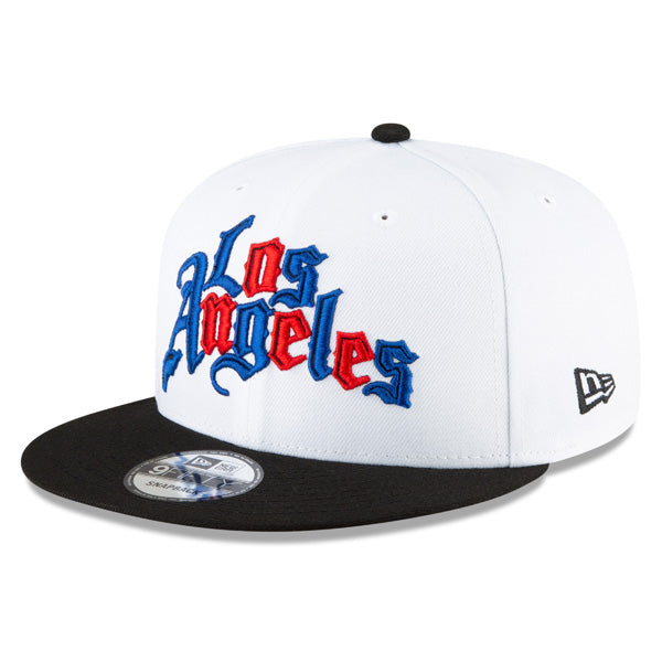 Los Angeles Clippers New Era 2021 City Edition Alternate 9FIFTY Snapback Hat - White