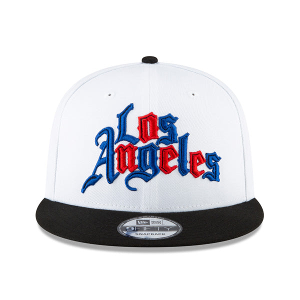 Los Angeles Clippers New Era 2021 City Edition Alternate 9FIFTY Snapback Hat - White