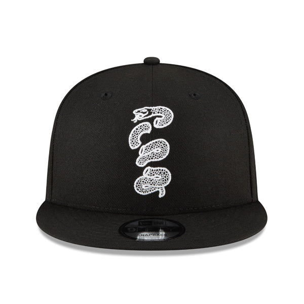 Philadelphia 76ers New Era 2021 City Edition Alternate 9FIFTY Snapback Hat - Black/White