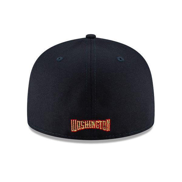 Washington Nationals New Era LIGATURE 59FIFTY Fitted MLB Hat - Navy