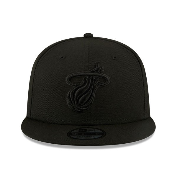 Miami Heat New Era BOB Black on Black 9Fifty Snapback NBA Hat