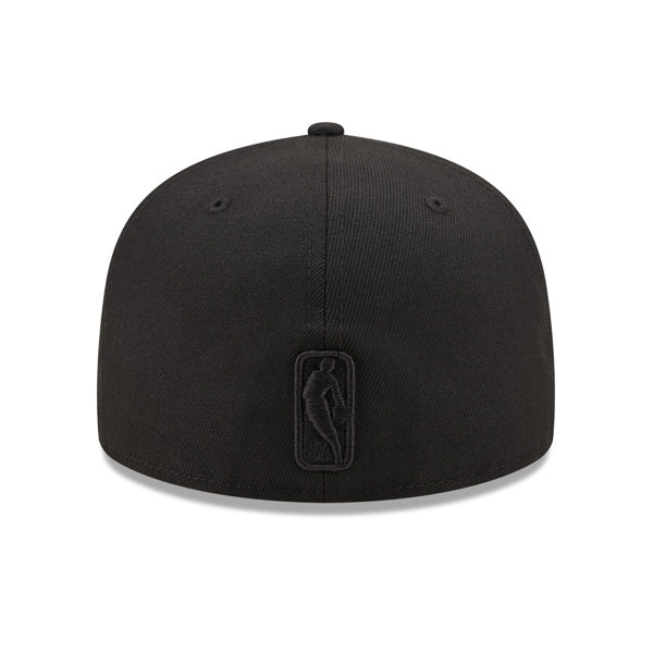 Miami Heat New Era BOB Black on Black Fitted 59Fifty NBA Hat