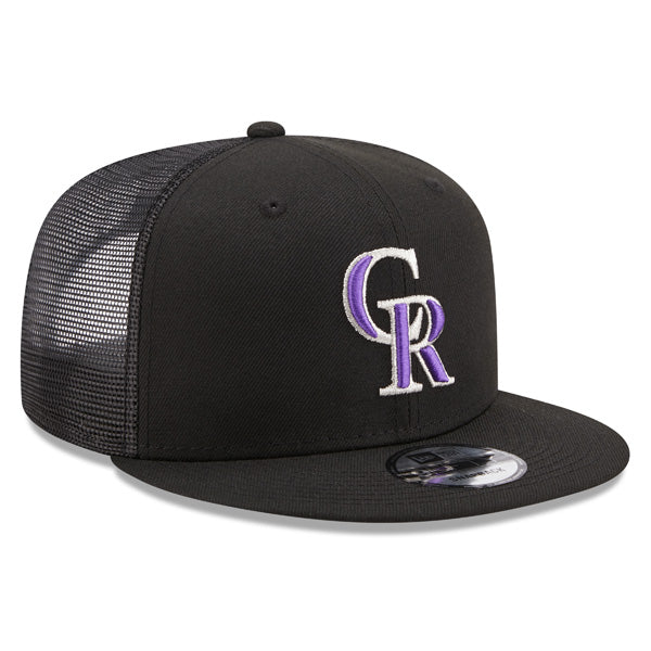 Colorado Rockies New Era MLB CLASSIC TRUCKER 9Fifty Snapback Mesh Hat