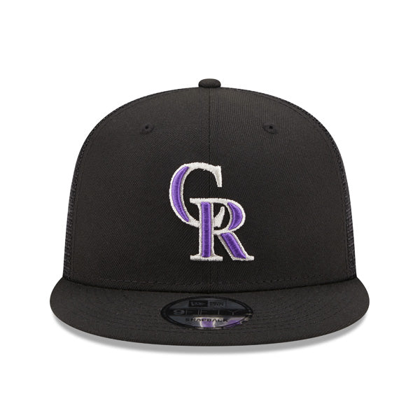 Colorado Rockies New Era MLB CLASSIC TRUCKER 9Fifty Snapback Mesh Hat